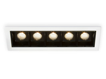 WALLY - Recessed LED ceiling aluminium spotlight by Essenzialed