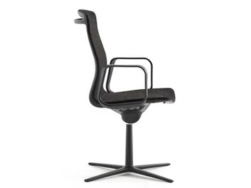ARIA - Height-adjustable mesh office chair with armrests by ESTEL GROUP