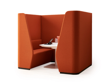 CHAT SOFA - Acoustic fabric meeting pod by ESTEL GROUP