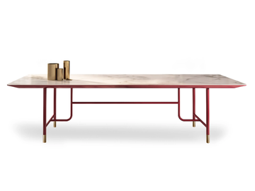 CIELO - Rectangular ceramic table by ESTEL GROUP