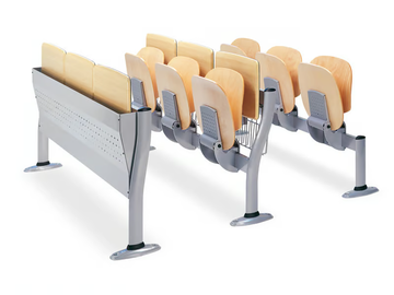 COPERNICO - Wooden bench desk / beam seating by ESTEL GROUP