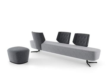 EMBRASSE - Fabric bench seating by ESTEL GROUP