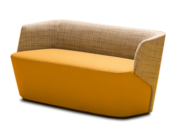 EMBRASSE HALL - 2 seater fabric sofa by ESTEL GROUP