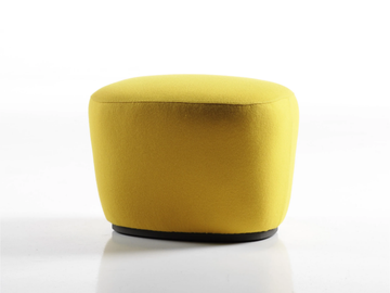 EMBRASSE - Upholstered fabric pouf by ESTEL GROUP