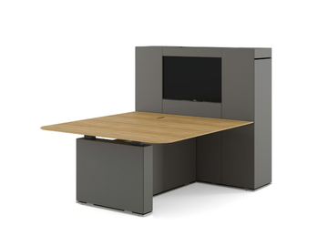 ISOLA ERGONOMIC - Multimedia meeting table by ESTEL GROUP