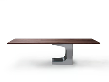 NIEMEYER - Solid wood executive desk by ESTEL GROUP