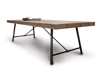 PLOMBIER - Rectangular wooden table by ESTEL GROUP