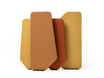 SCREEN PANELS - Sound absorbing freestanding fabric office screen by ESTEL GROUP