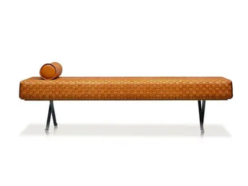 SIGMUND - Tanned leather day bed by ESTEL GROUP