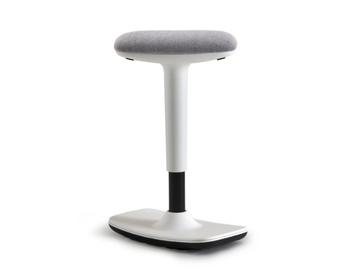 UP - Rocker height-adjustable fabric office stool by ESTEL GROUP