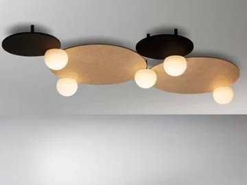 CIRC T-3825 - Acoustic LED ceiling lamp by Estiluz