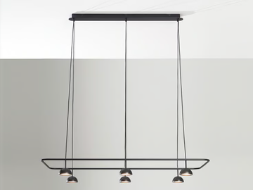 CUPOLINA - LED adjustable metal chandelier by Estiluz