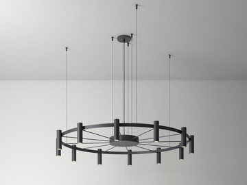 LAVERD - LED metal pendant lamp by Estiluz