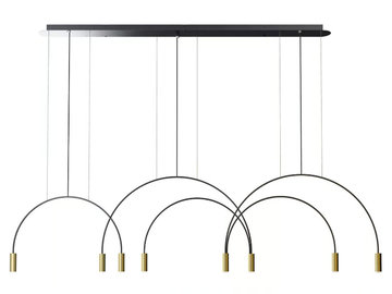 VOLTA - LED aluminium pendant lamp by Estiluz