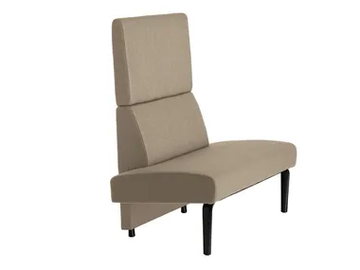 AMBIT 1051 - Fabric bench seating with back by Et al.