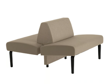 AMBIT 1055 - Fabric bench seating with back by Et al.