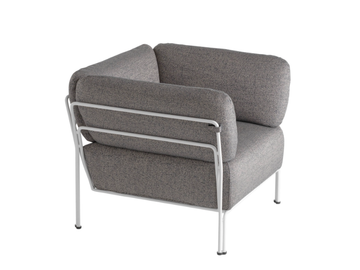ARI 1302 - Upholstered fabric armchair by Et al.