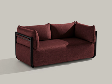 COSMO 1501 - 2 seater fabric sofa by Et al.