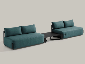 COSMO 1506 - 2 seater fabric sofa by Et al.