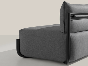 COSMO 1507 - 3 seater fabric sofa by Et al.