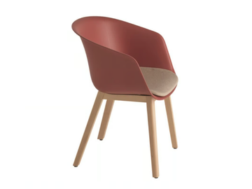 DUNK 1195N - Polypropylene chair with integrated cushion by Et al.