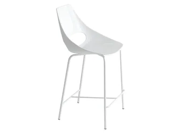 ECHO 332B - Technopolymer stool with footrest by Et al.