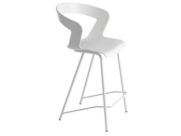 IBIS 302B - Technopolymer stool with back by Et al.