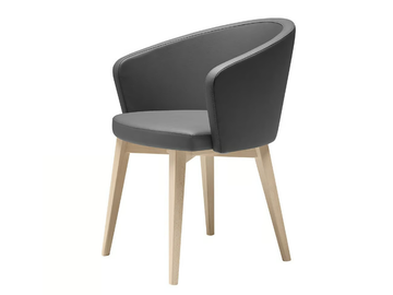 KICCA 571 - Upholstered restaurant chair by Et al.