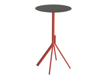 MAIN 1125 - Round steel high table by Et al.