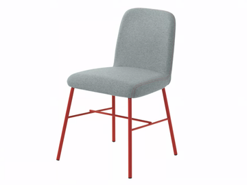 MYRA 652 - Upholstered fabric chair by Et al.