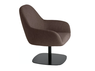 MYRA 676 - Swivel fabric armchair with armrests by Et al.