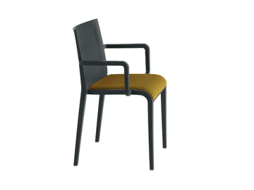 NASSAU 534N - Polypropylene chair with armrests by Et al.
