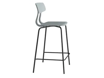 SNAP 1102B - Polypropylene stool with back by Et al.