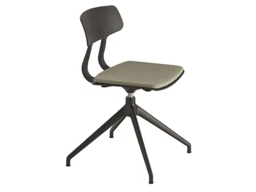 SNAP 1108N - Swivel polypropylene chair with integrated cushion by Et al.
