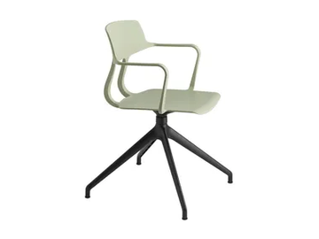 SNAP 1109 - Swivel polypropylene chair with armrests by Et al.