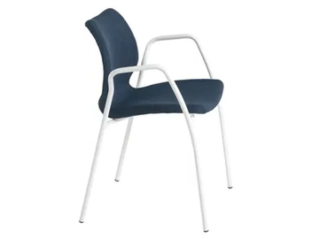UNI 551M - Upholstered polypropylene chair with armrests by Et al.