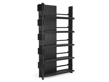 ABSTRACT - Open teak shelving unit by Ethnicraft