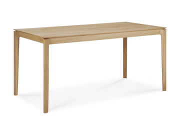 BOK - Rectangular oak writing desk by Ethnicraft