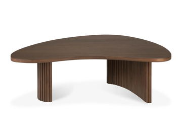 BOOMERANG TAVOLINI - Low teak coffee table by Ethnicraft