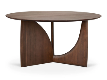 GEOMETRIC - Round teak table by Ethnicraft