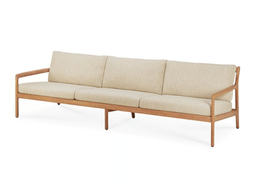 JACK - 3 seater fabric garden sofa by Ethnicraft