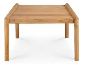 JACK - Square low teak garden side table by Ethnicraft