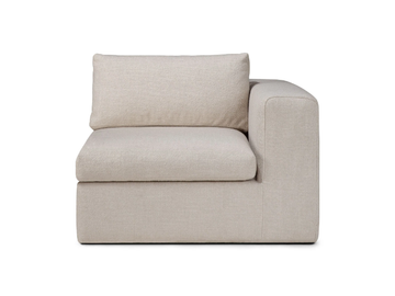 MELLOW - Upholstered fabric armchair by Ethnicraft