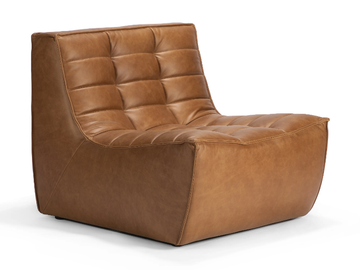 N701 - Leather armchair by Ethnicraft