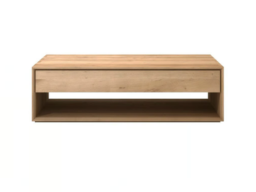 OAK NORDIC - Rectangular solid wood coffee table by Ethnicraft
