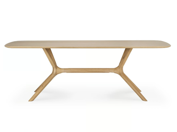 OAK X - Rectangular oak table by Ethnicraft
