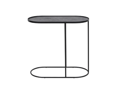 OBLONG TRAY SIDE TABLE - Oval metal side table by Ethnicraft