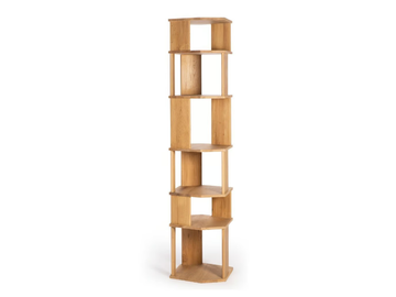 STAIRS - Open freestanding oak bookcase by Ethnicraft