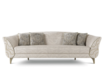 AGRA - 3 seater fabric sofa by ETRO Home Interiors