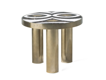 AKAN - Round wooden coffee table by ETRO Home Interiors